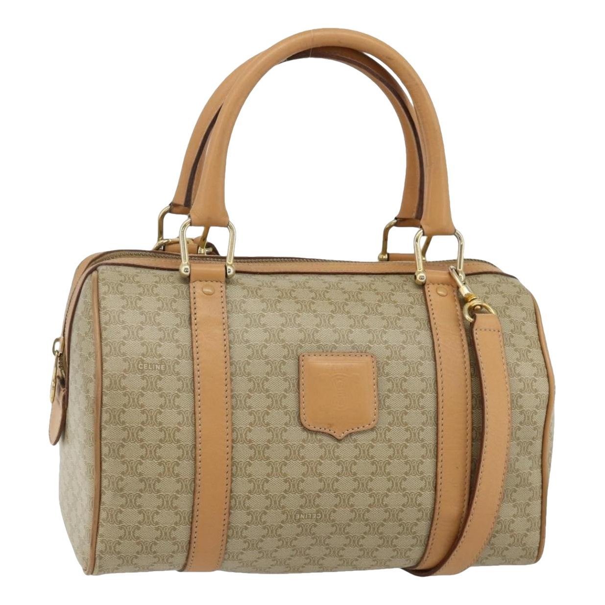 Leather bowling bag