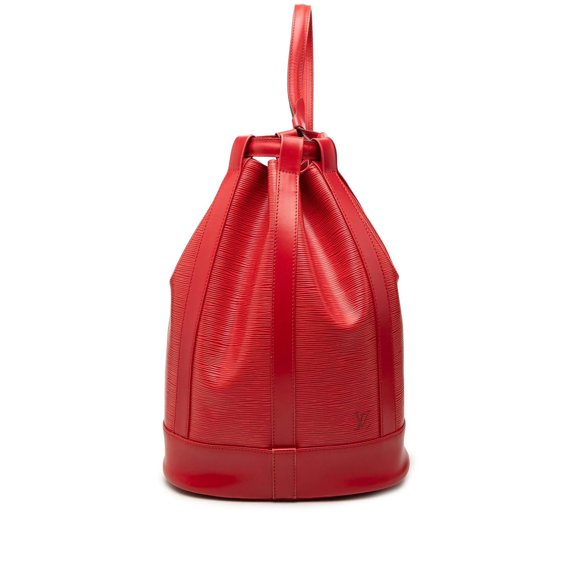 Randonnée leather backpack
