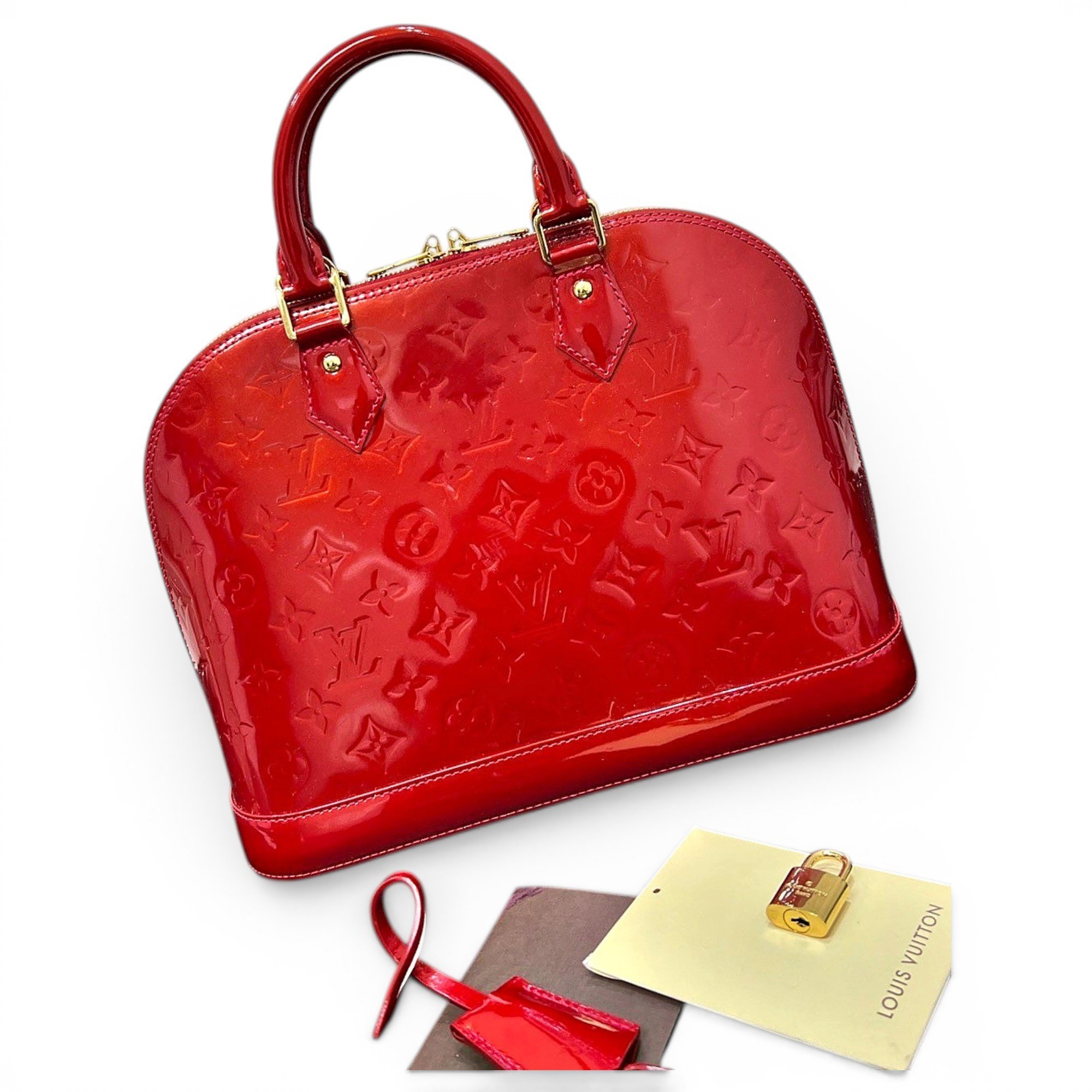 Alma leather handbag