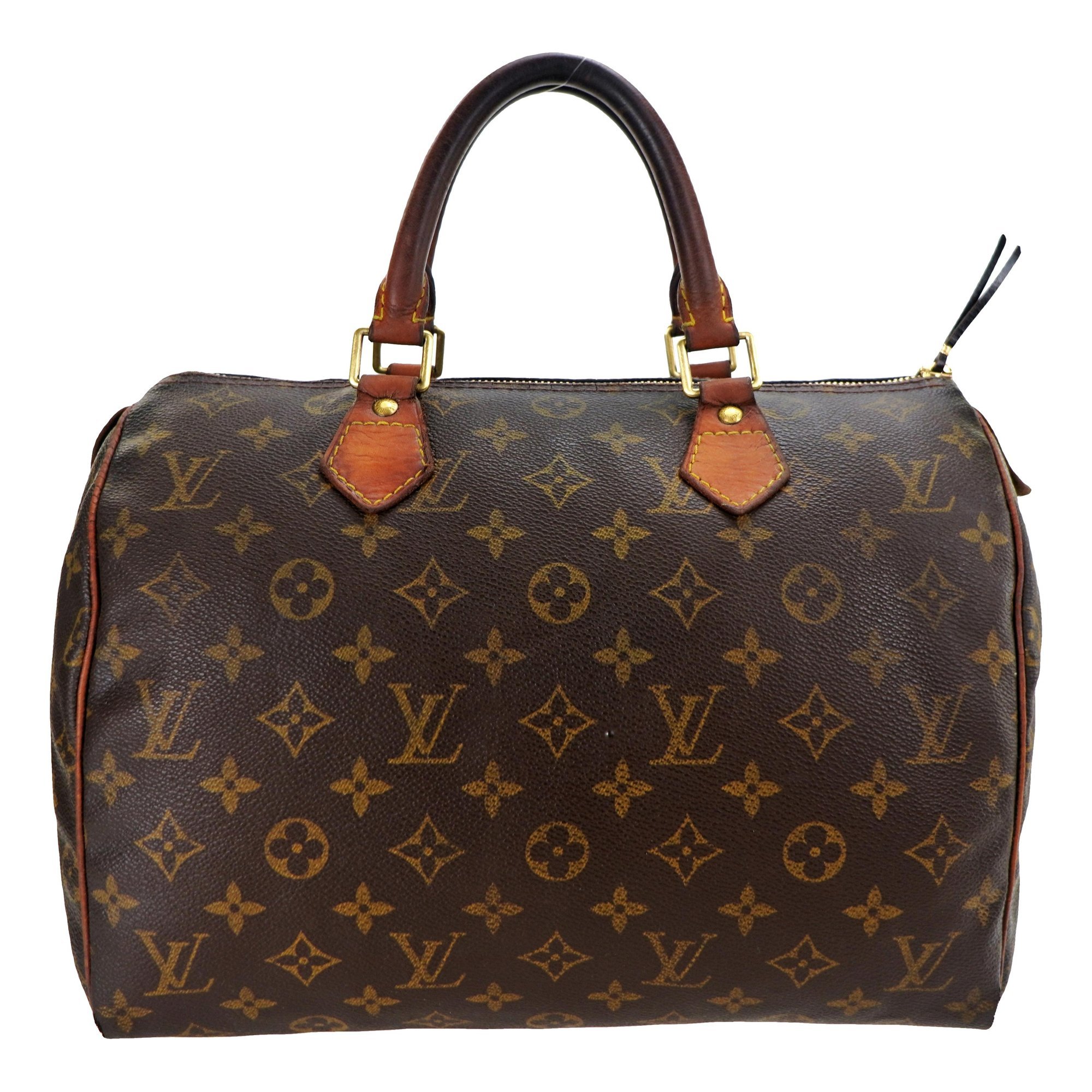 Speedy leather tote
