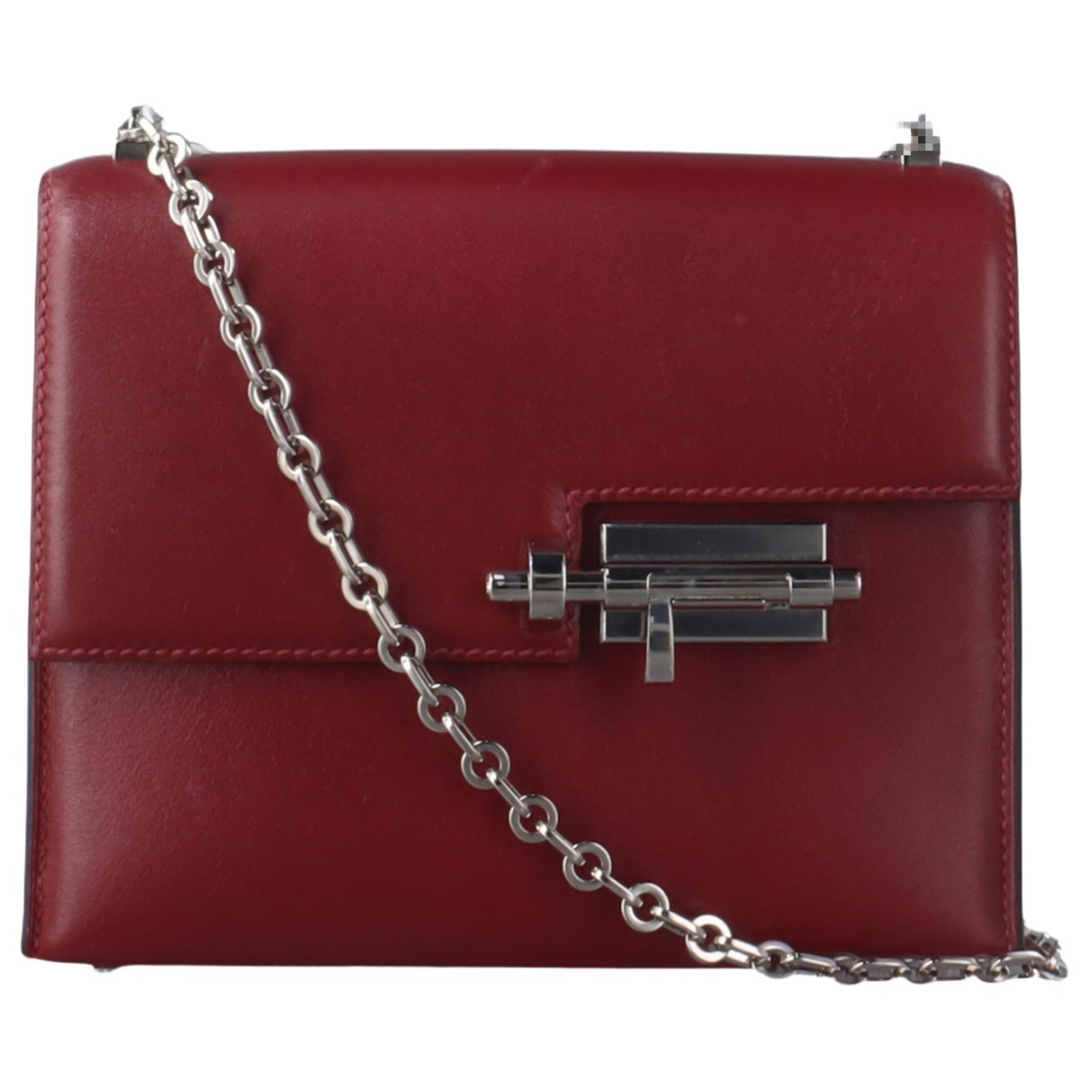 Verrou leather crossbody bag
