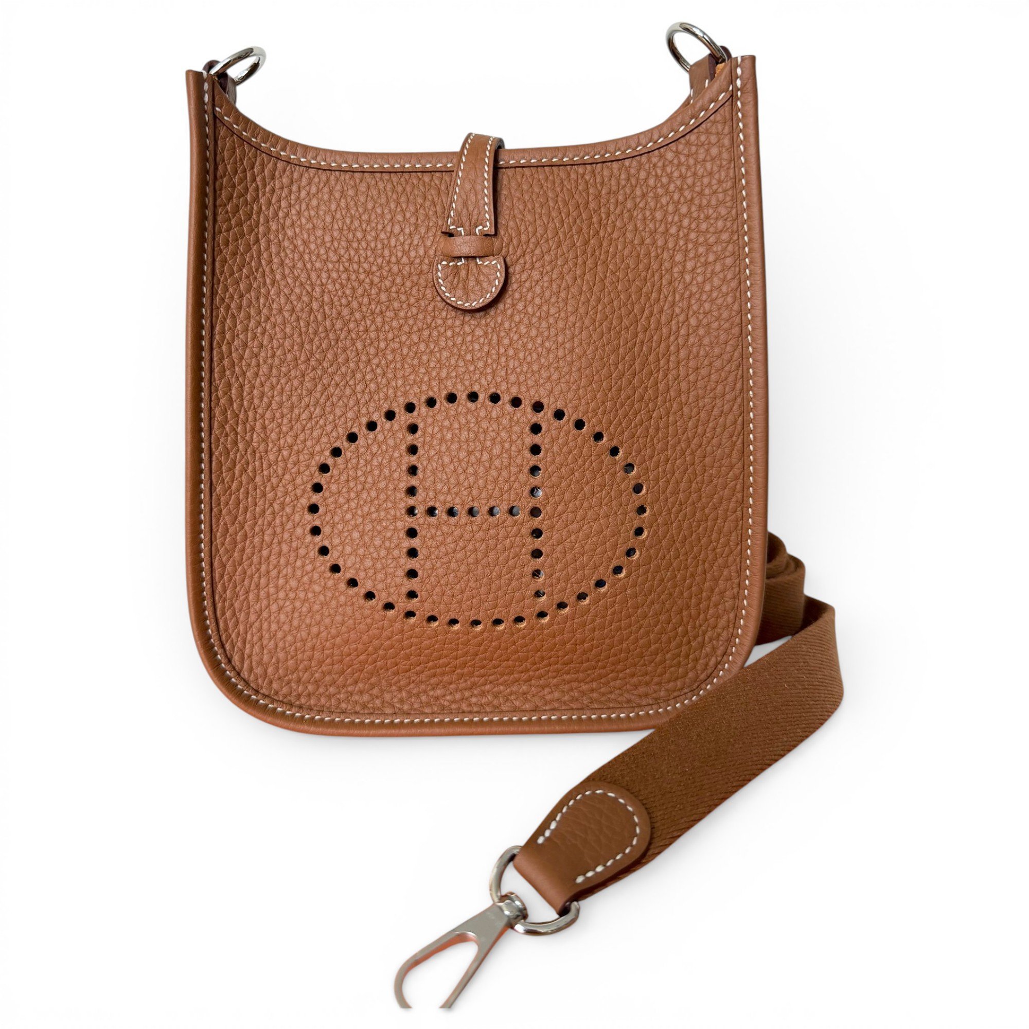 Evelyne leather crossbody bag