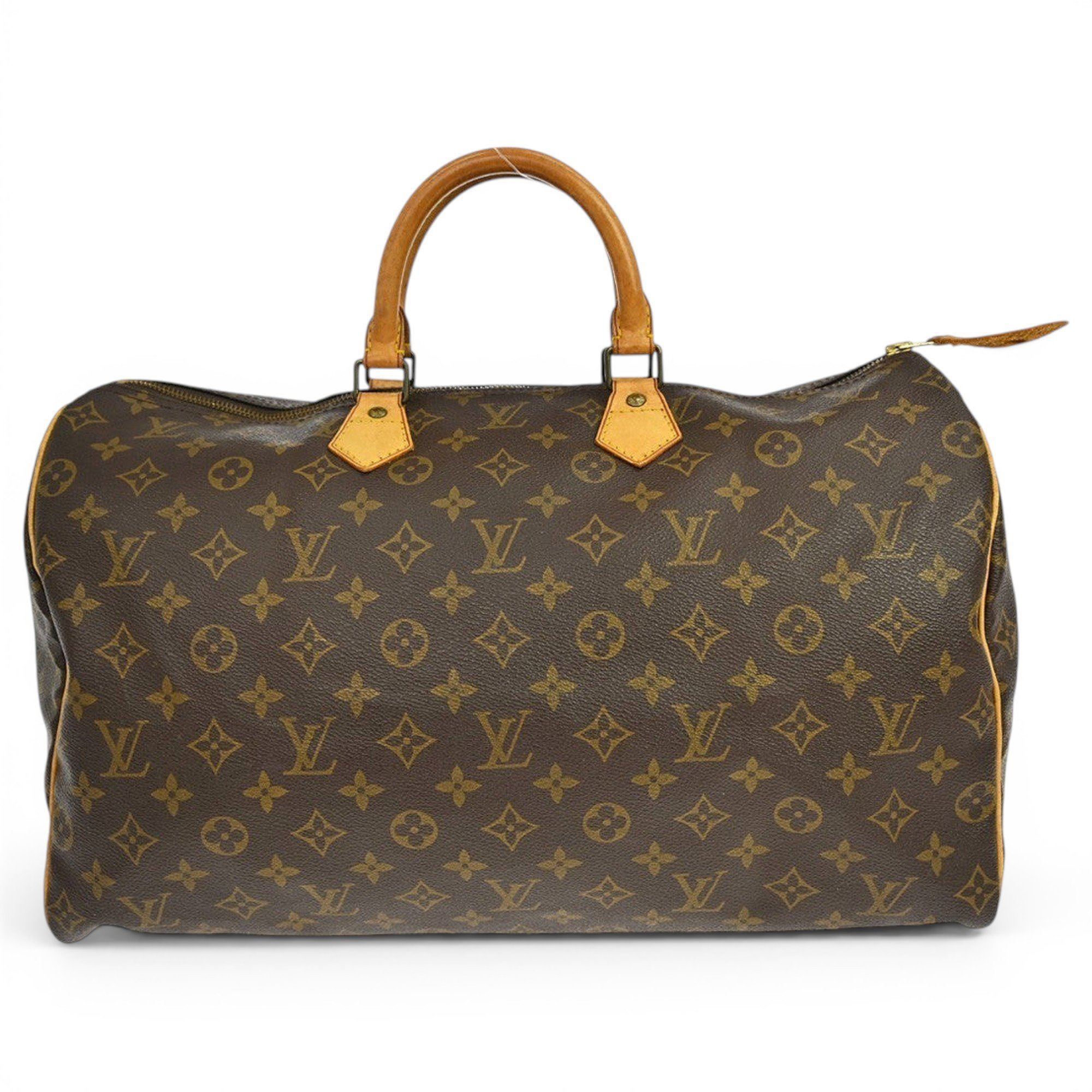 Speedy leather handbag