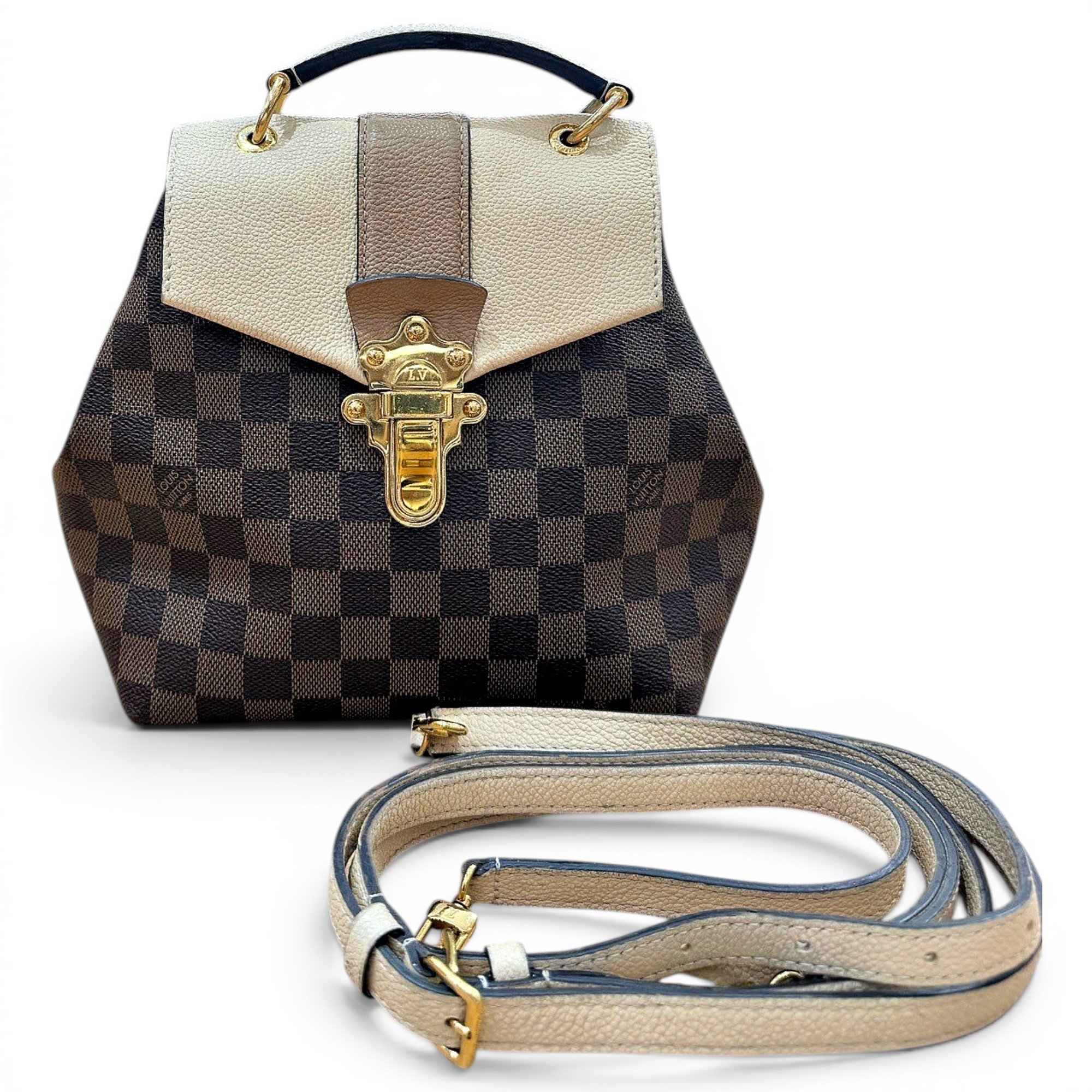 Clapton leather backpack