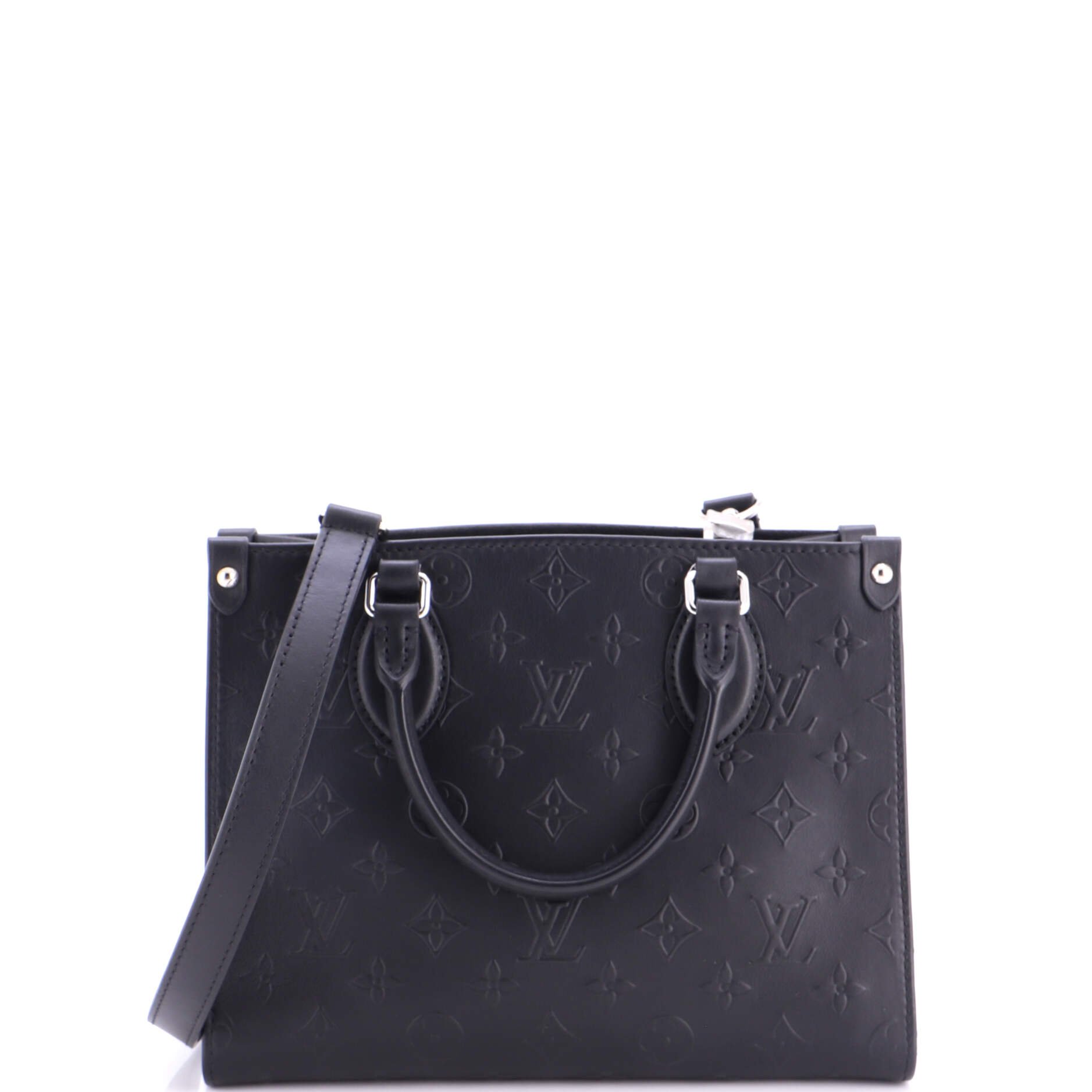 OnTheGo Tote Monogram Bold Leather PM