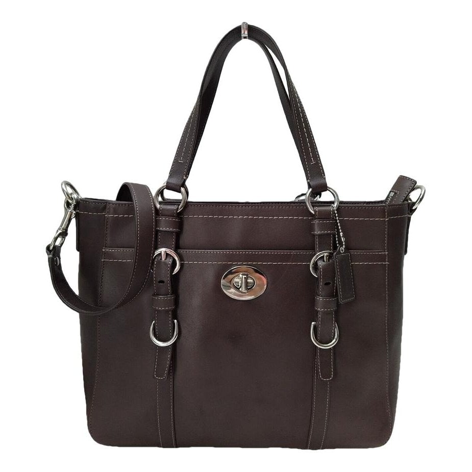 Leather satchel