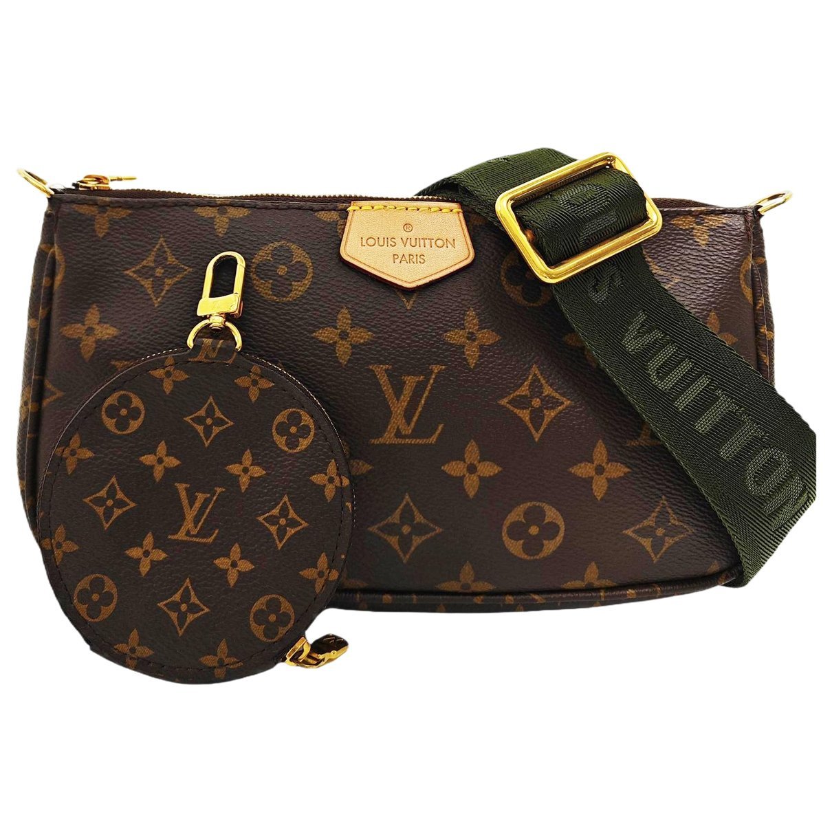 Maxi Multi Pochette Accessoires leather crossbody bag