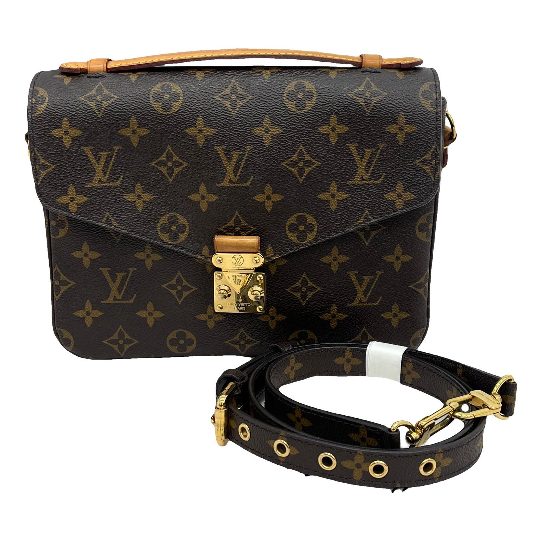 Metis leather handbag