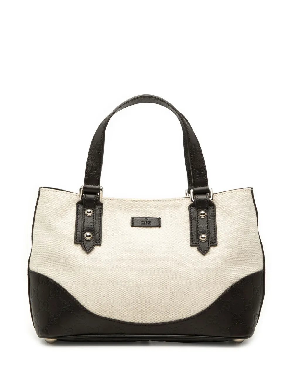 2000-2015 Guccissima Trimmed Canvas handbag