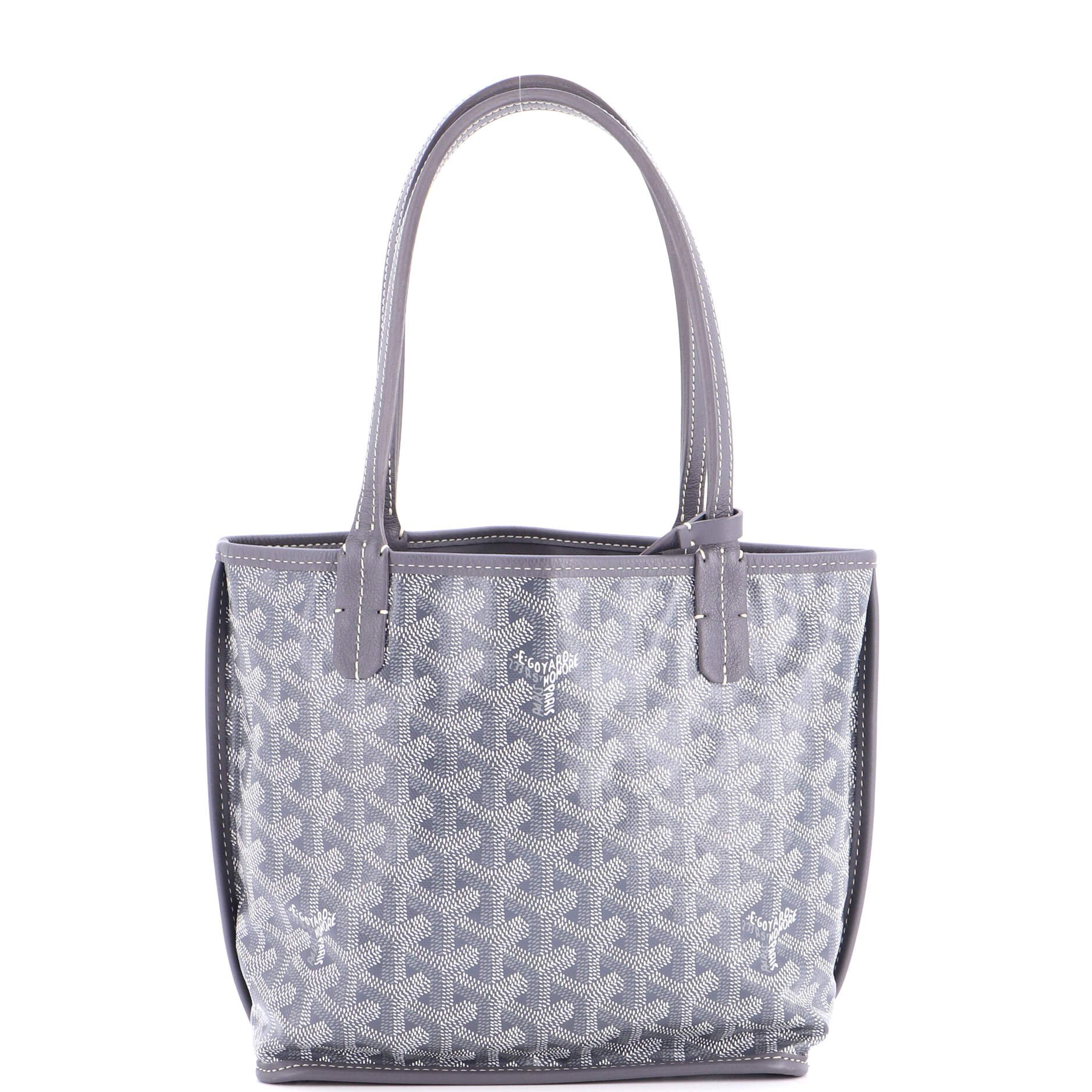 Goyard Anjou Reversible Tote Coated Canvas Mini