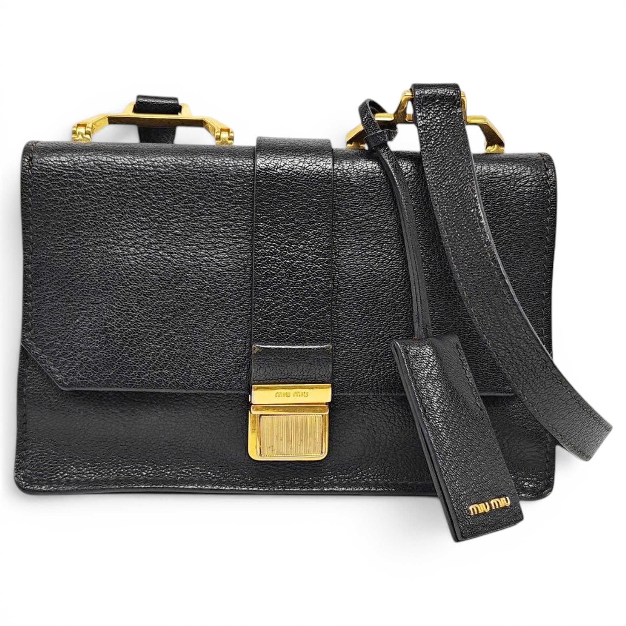 Miu Lady leather bag