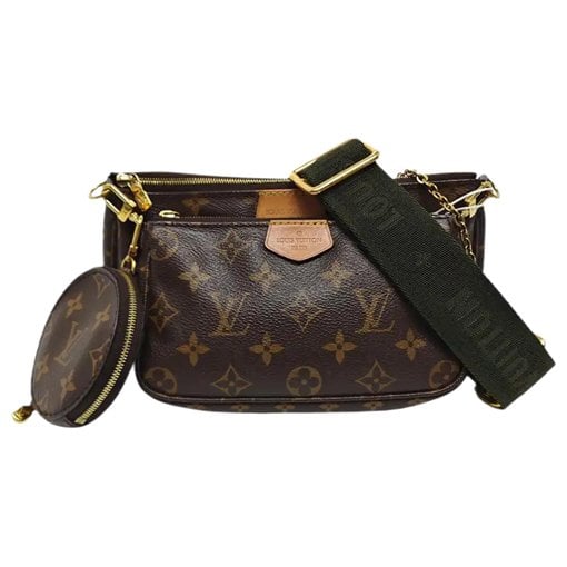 Maxi Multi Pochette Accessoires leather crossbody bag
