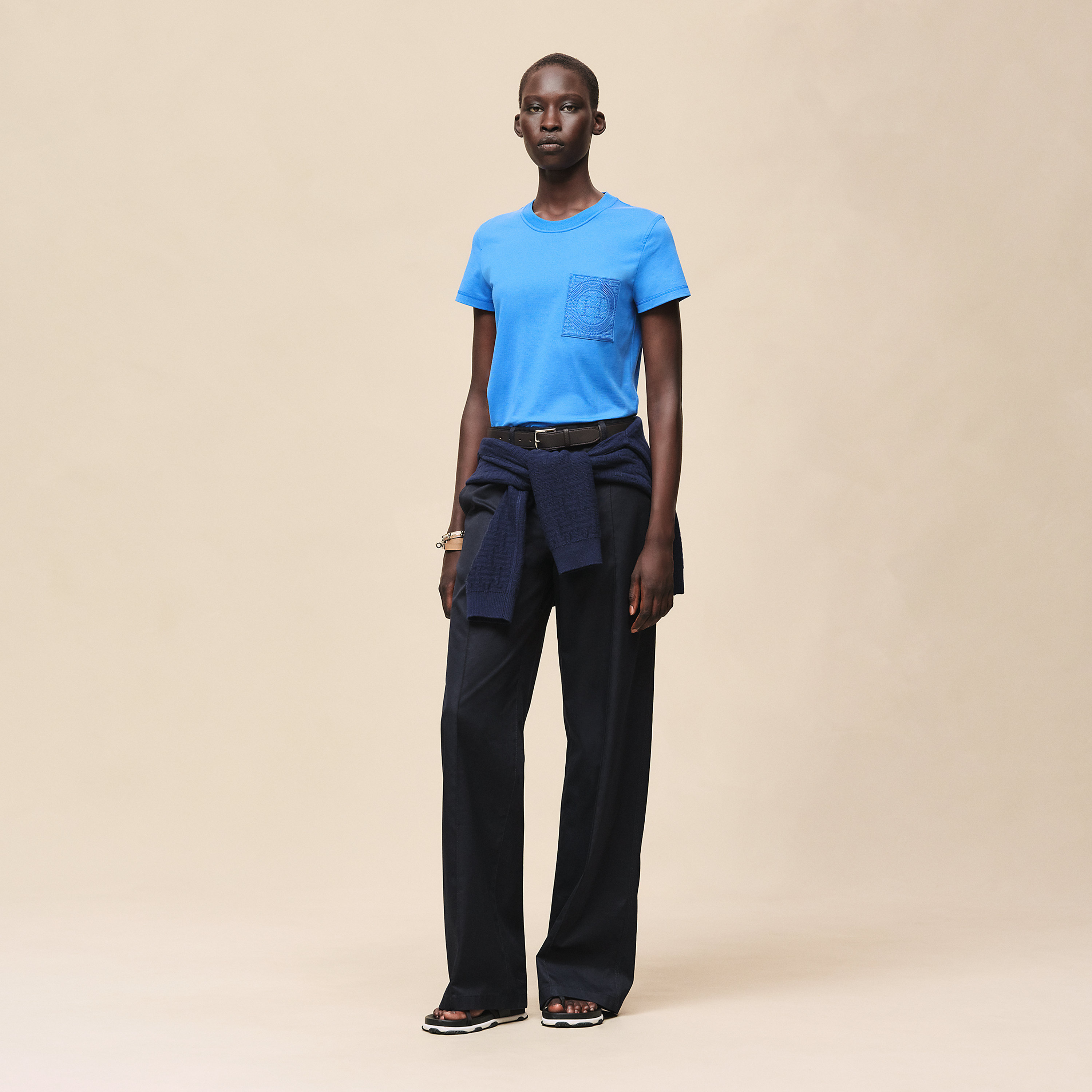 Embroidered pocket t-shirt