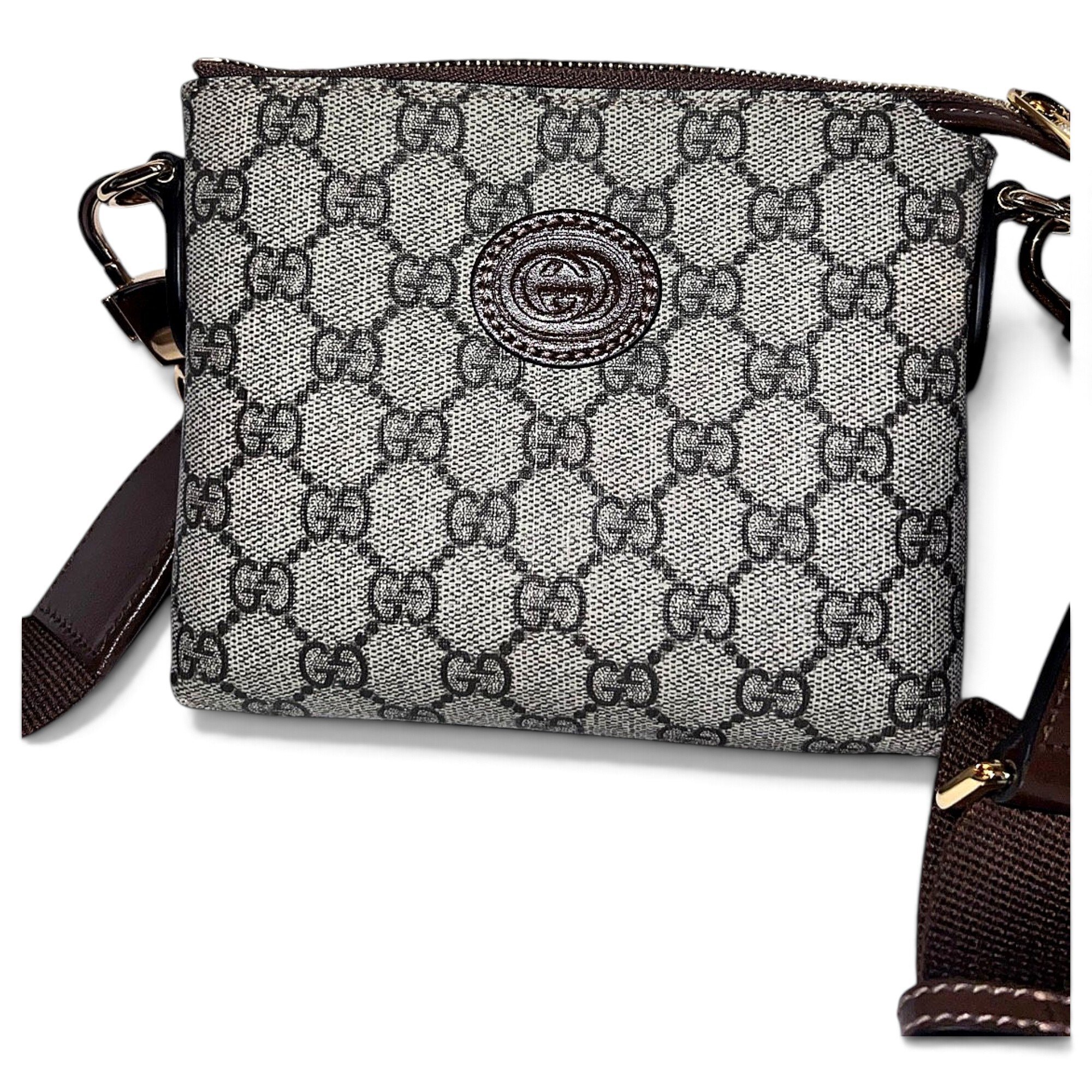 Leather crossbody bag