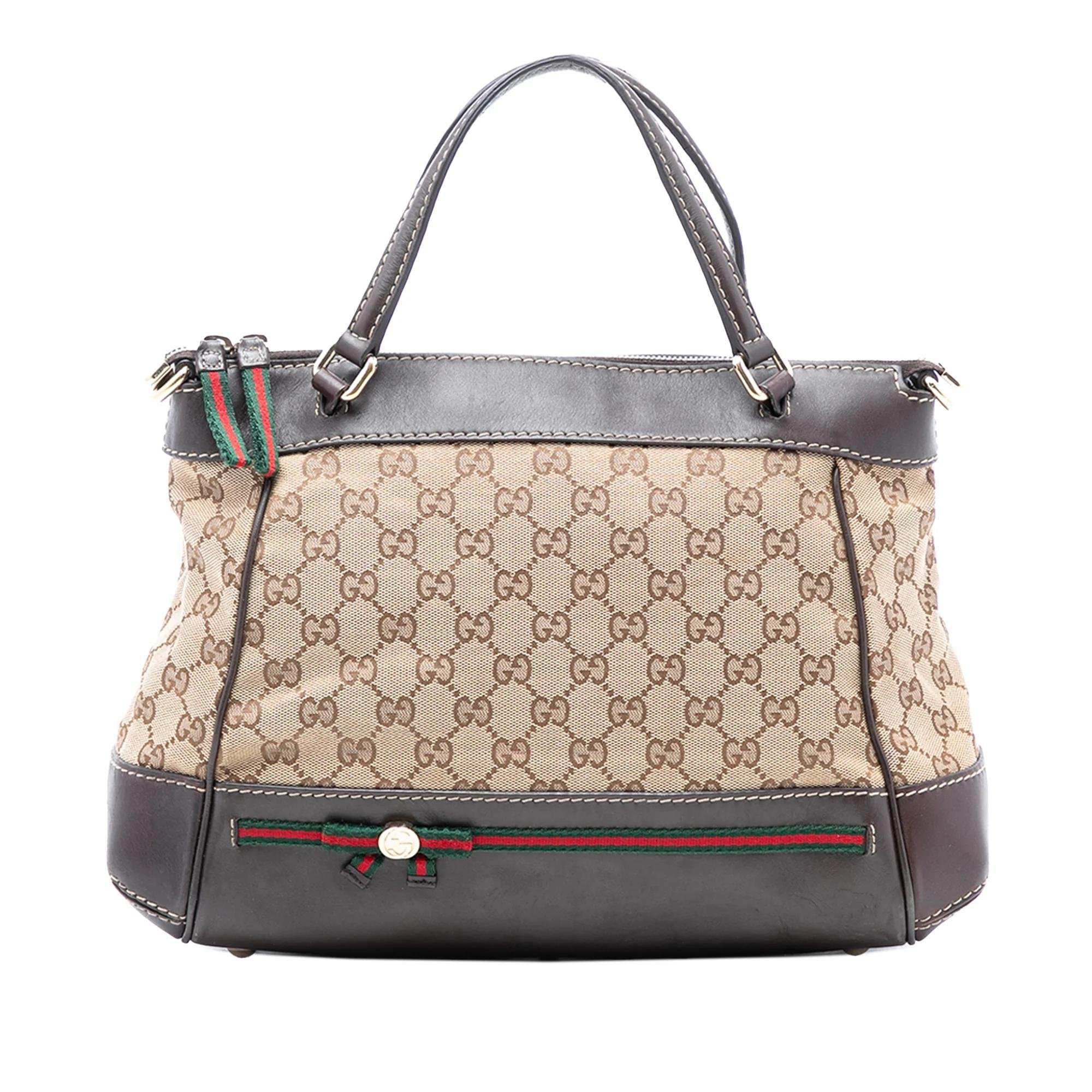 Leather satchel