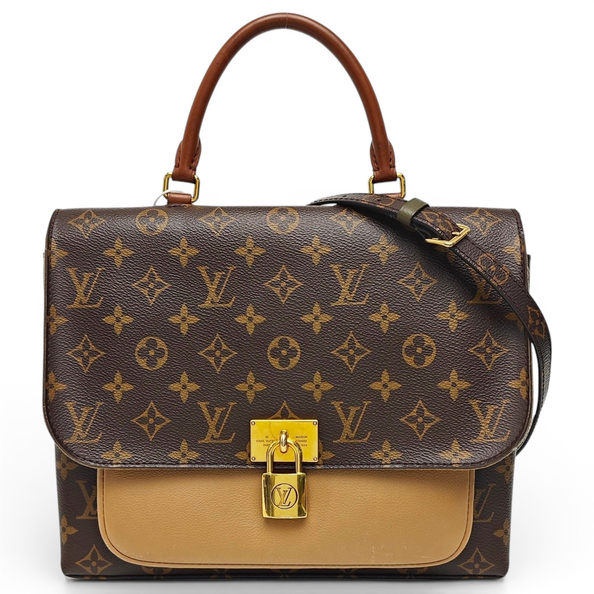 Marignan leather handbag