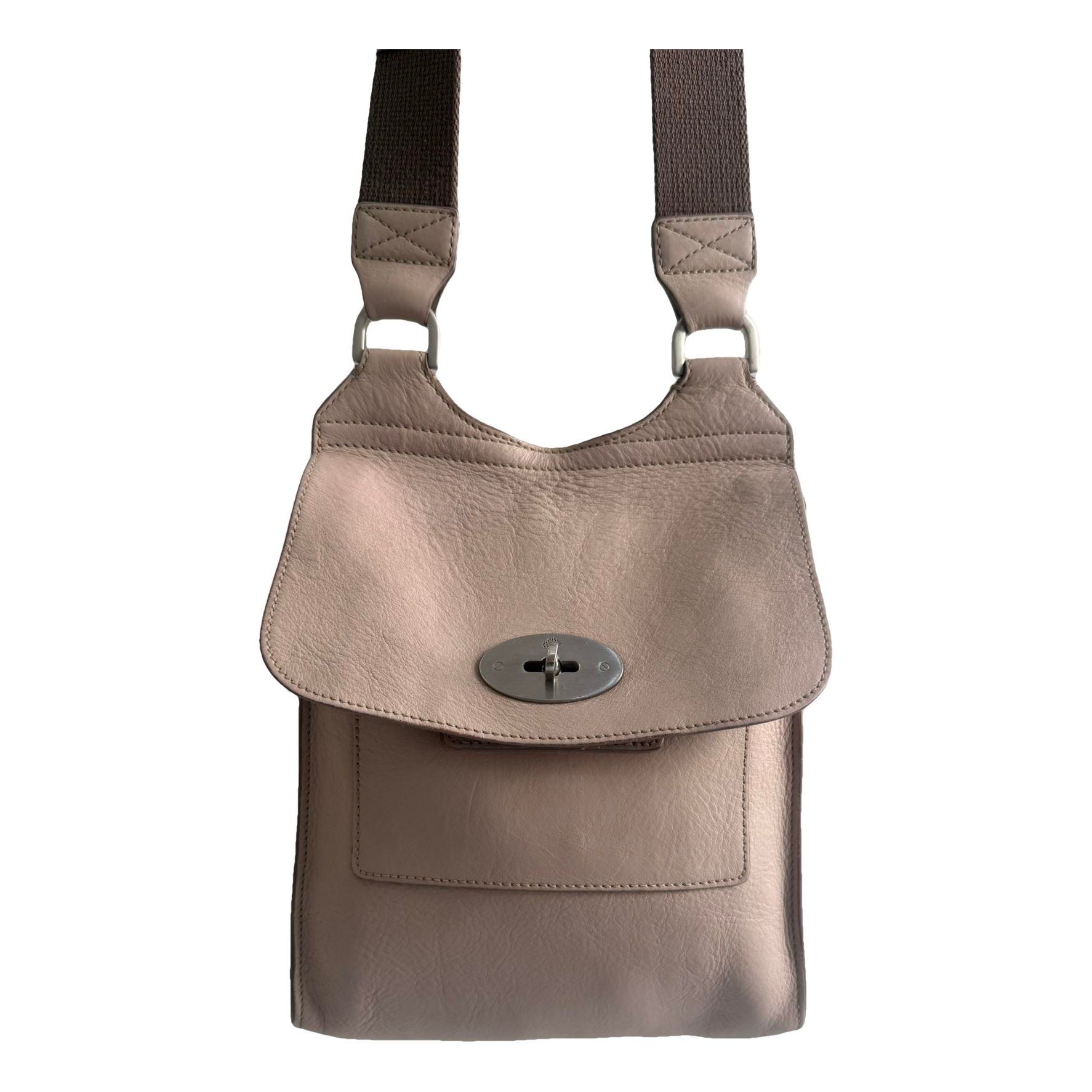 Leather crossbody bag