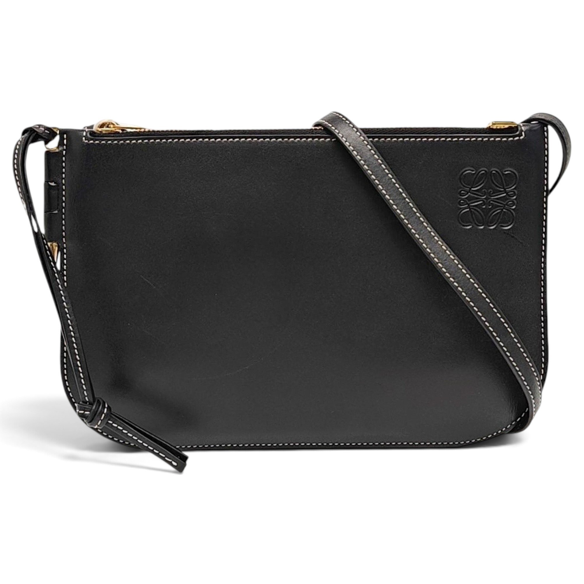 Gate leather handbag