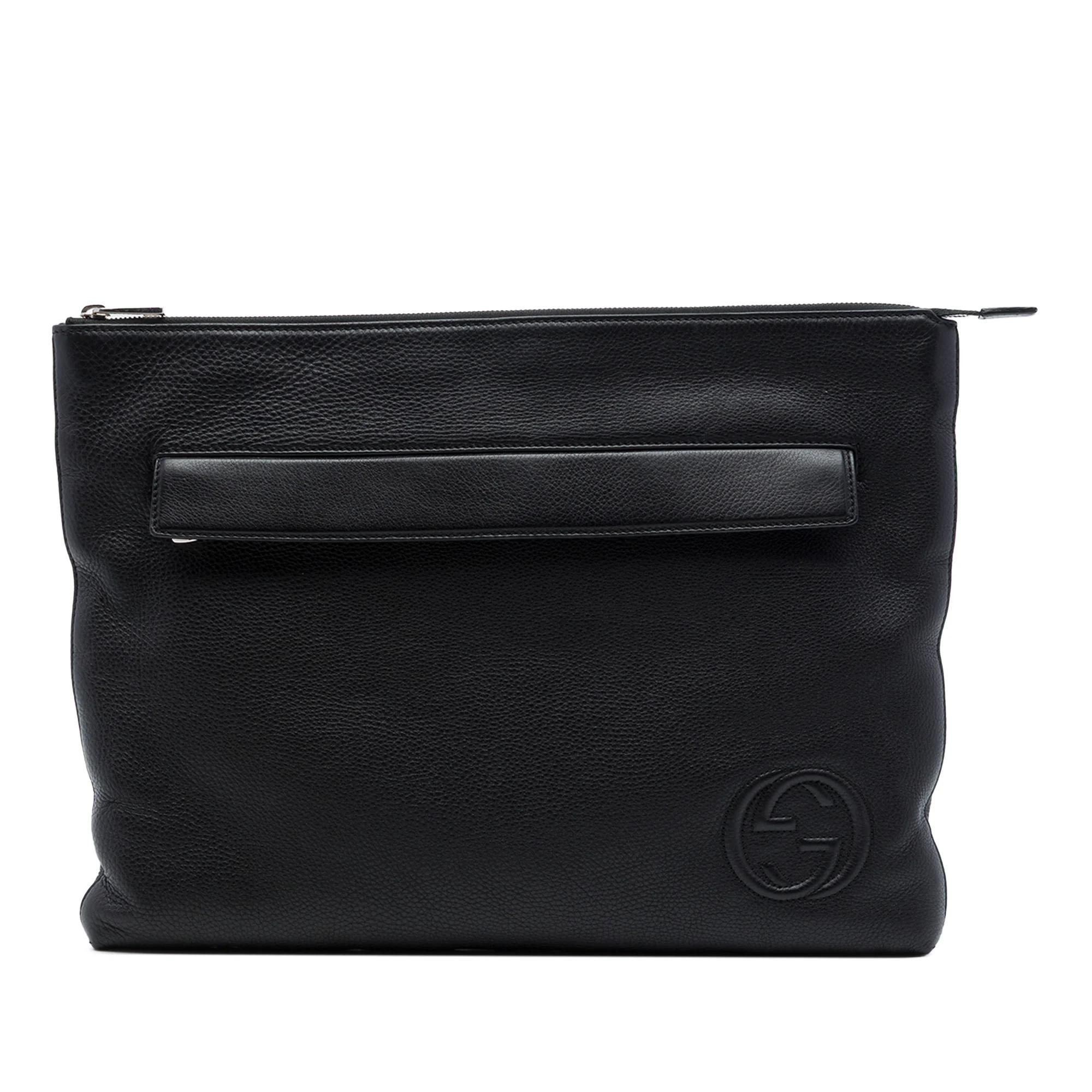 Soho pony-style calfskin handbag
