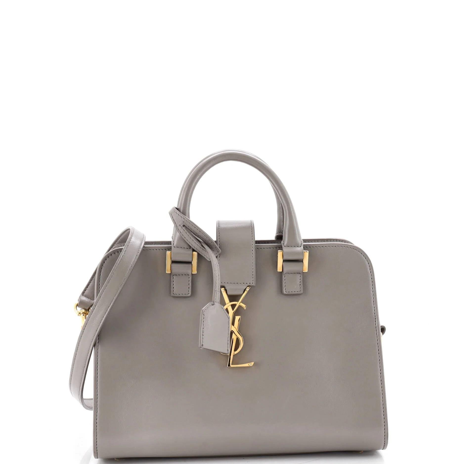 Leather satchel