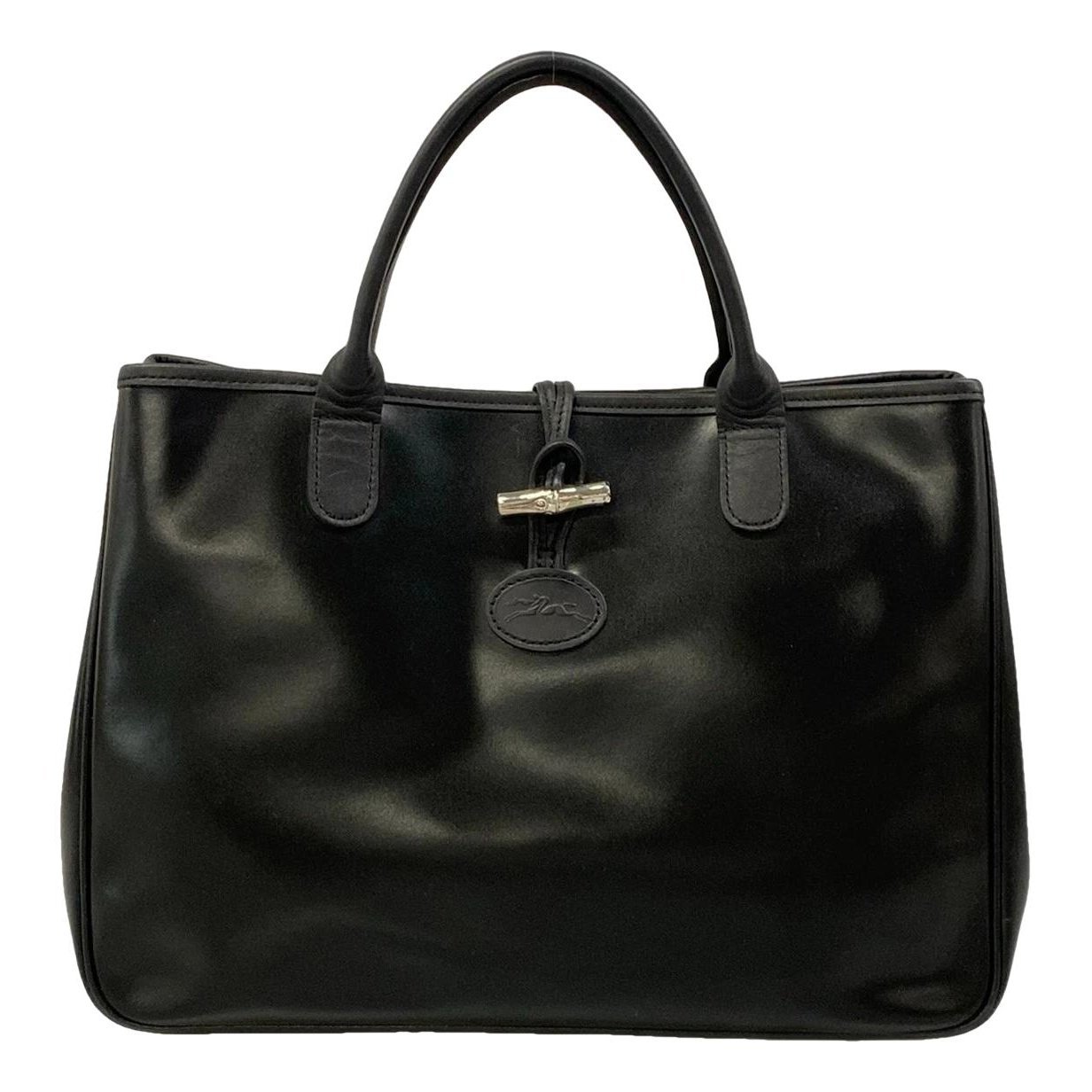 Leather tote