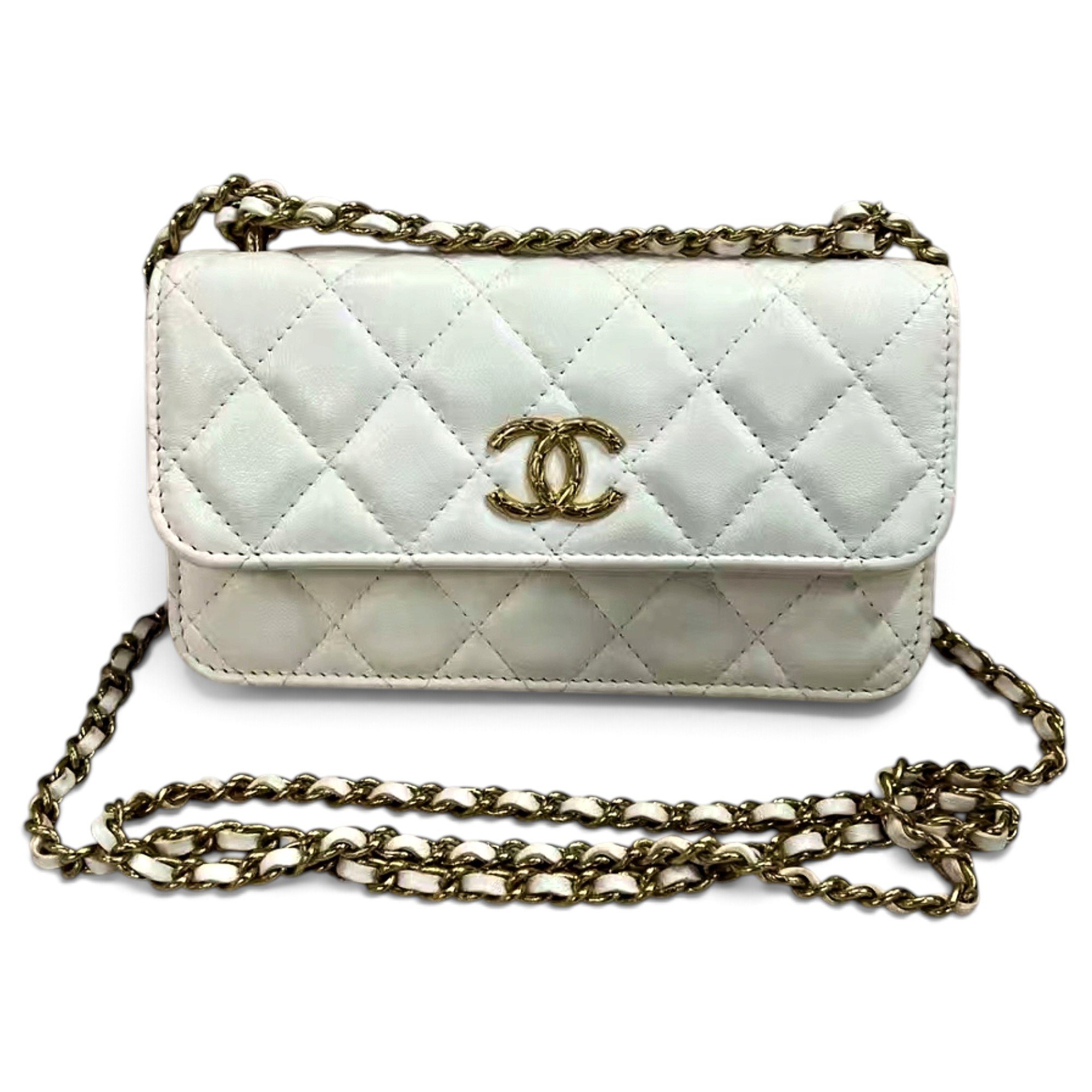 Wallet On Chain Timeless/Classique leather crossbody bag