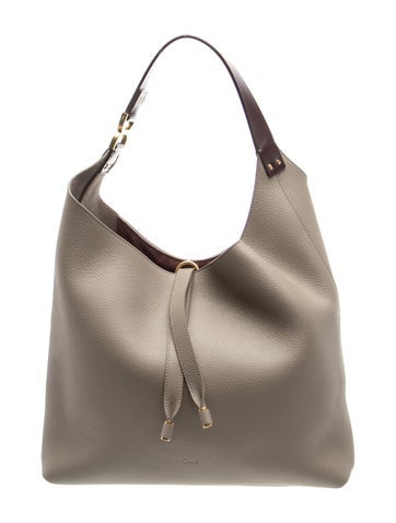 Chloe Leather Marcie Hobo Medium