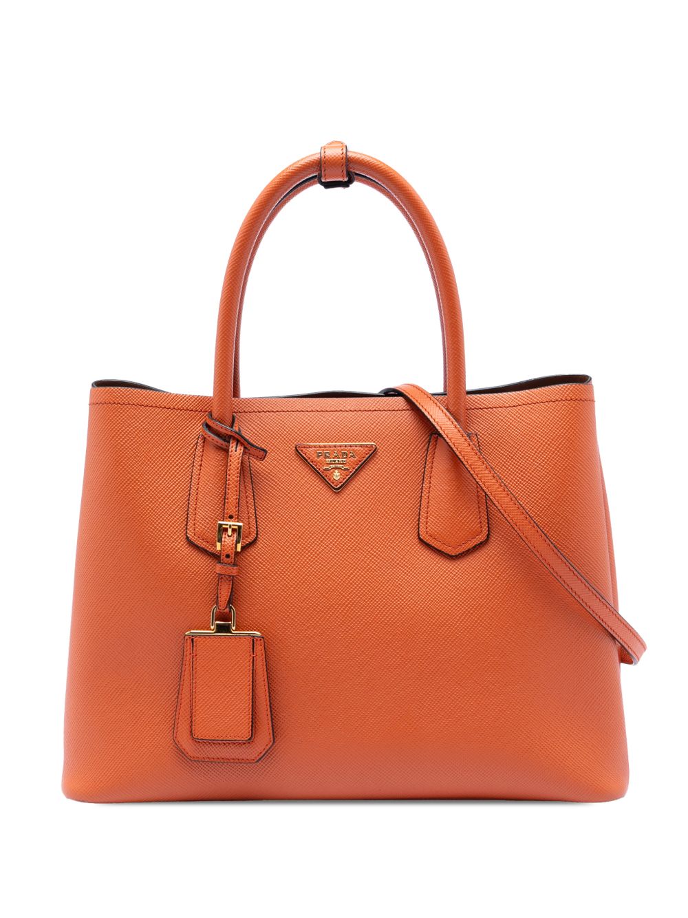 2010-2025 Medium Saffiano Cuir Double satchel