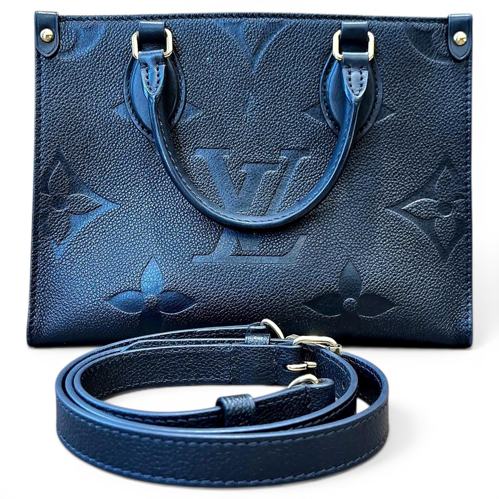 Onthego leather crossbody bag