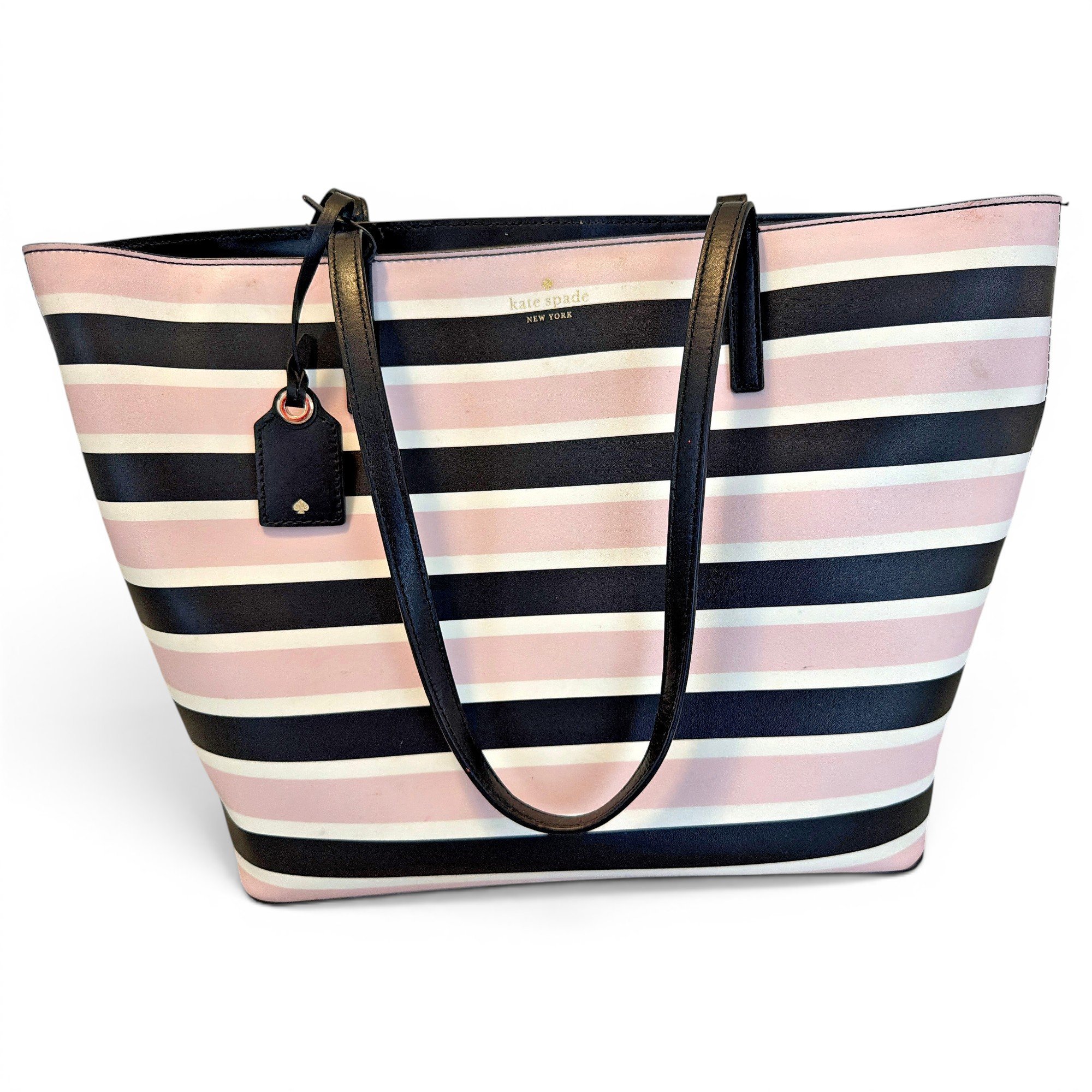 Leather tote
