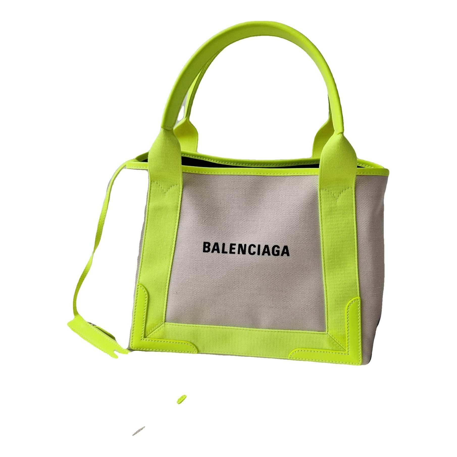 Navy cabas cloth tote