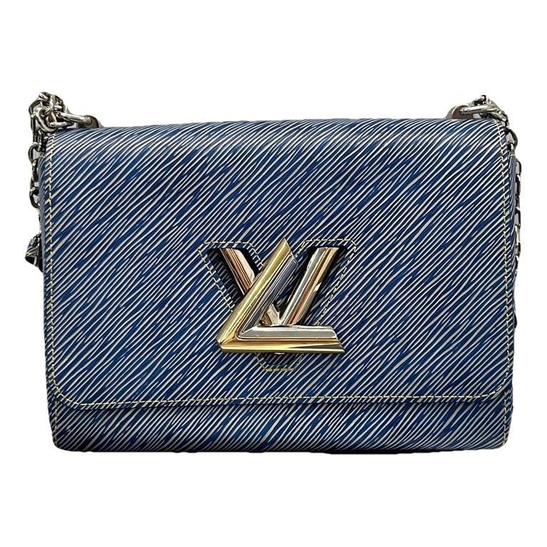 Twist leather handbag