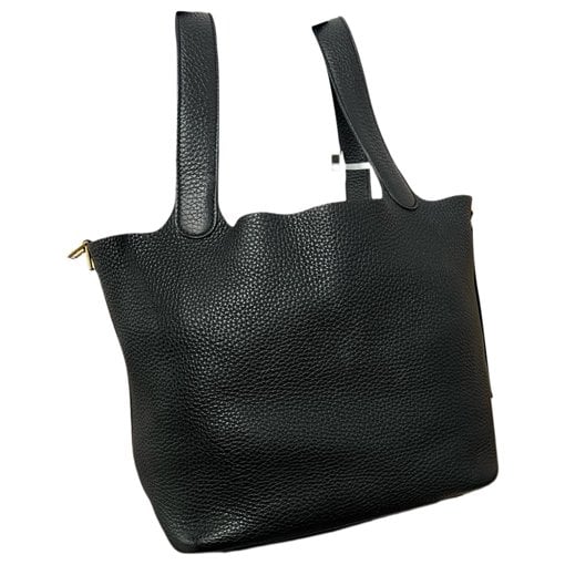 Picotin leather handbag