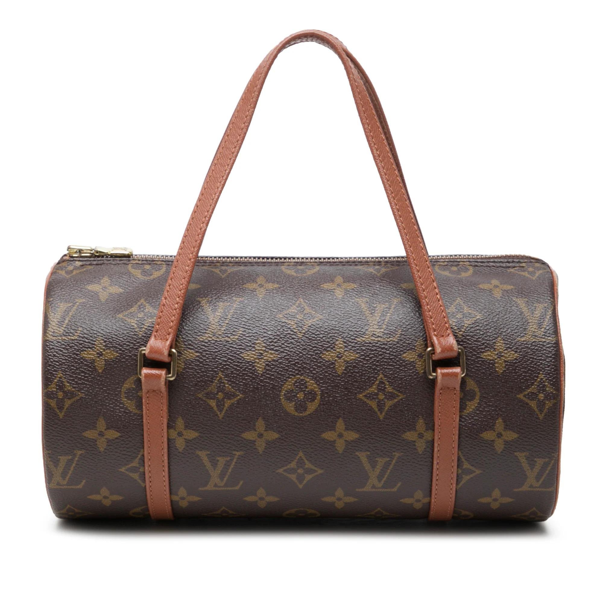 Papillon leather handbag