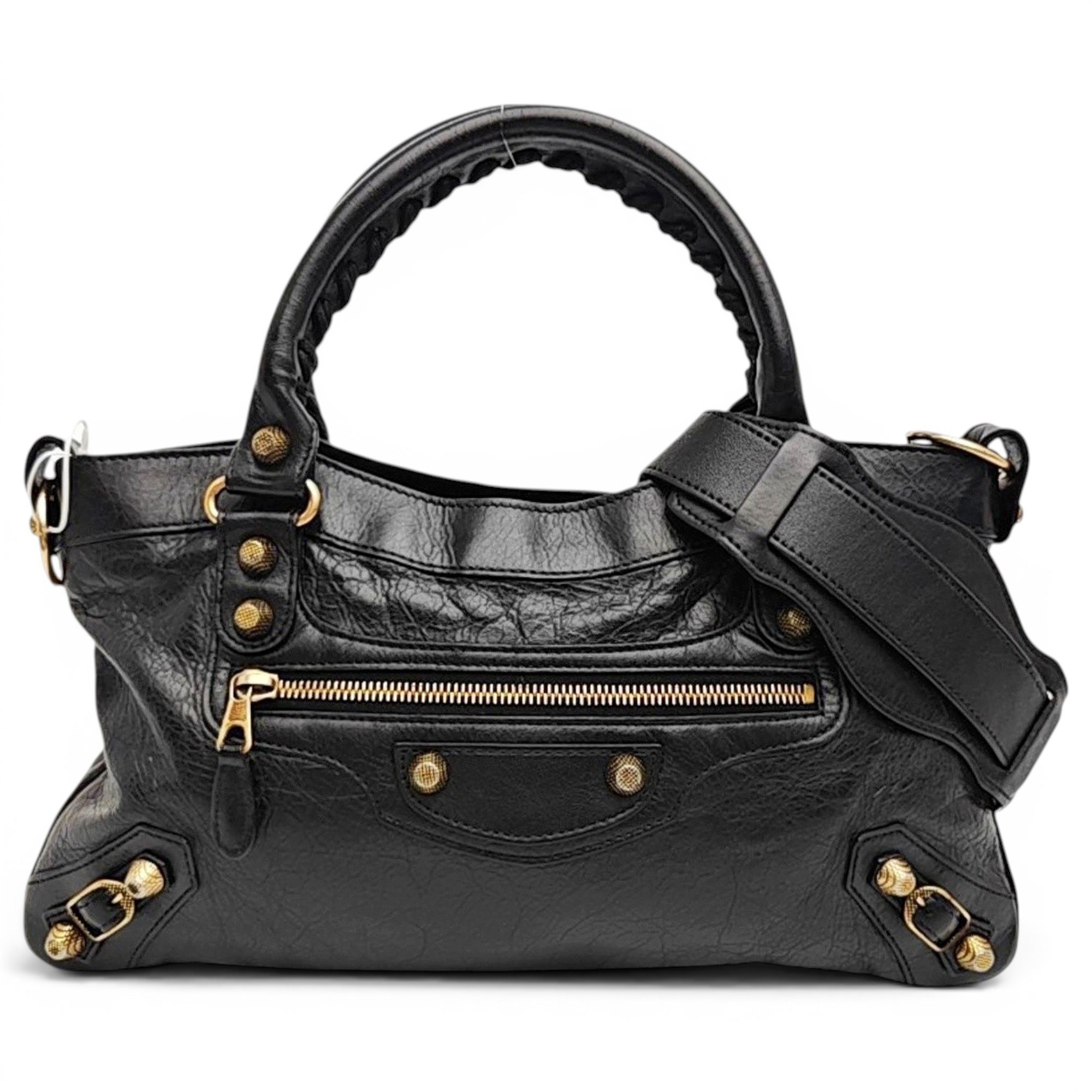 Leather handbag