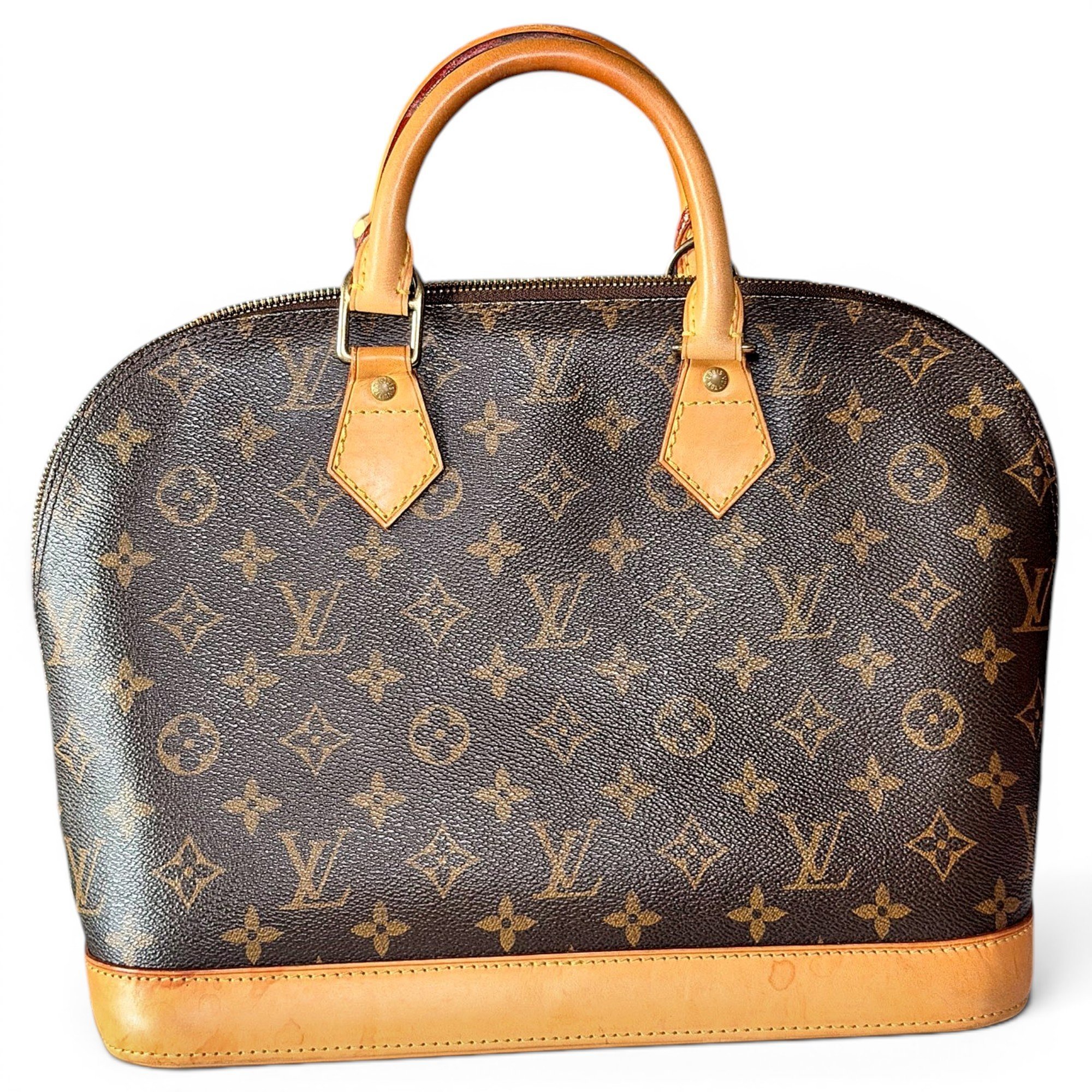 Alma leather handbag