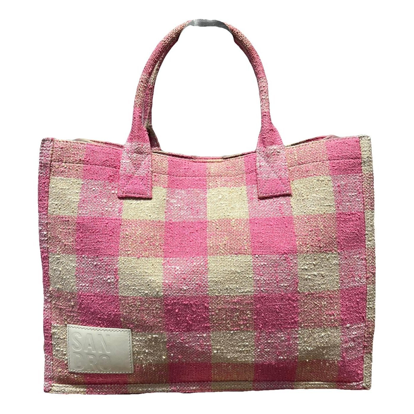 Sandro Tweed tote