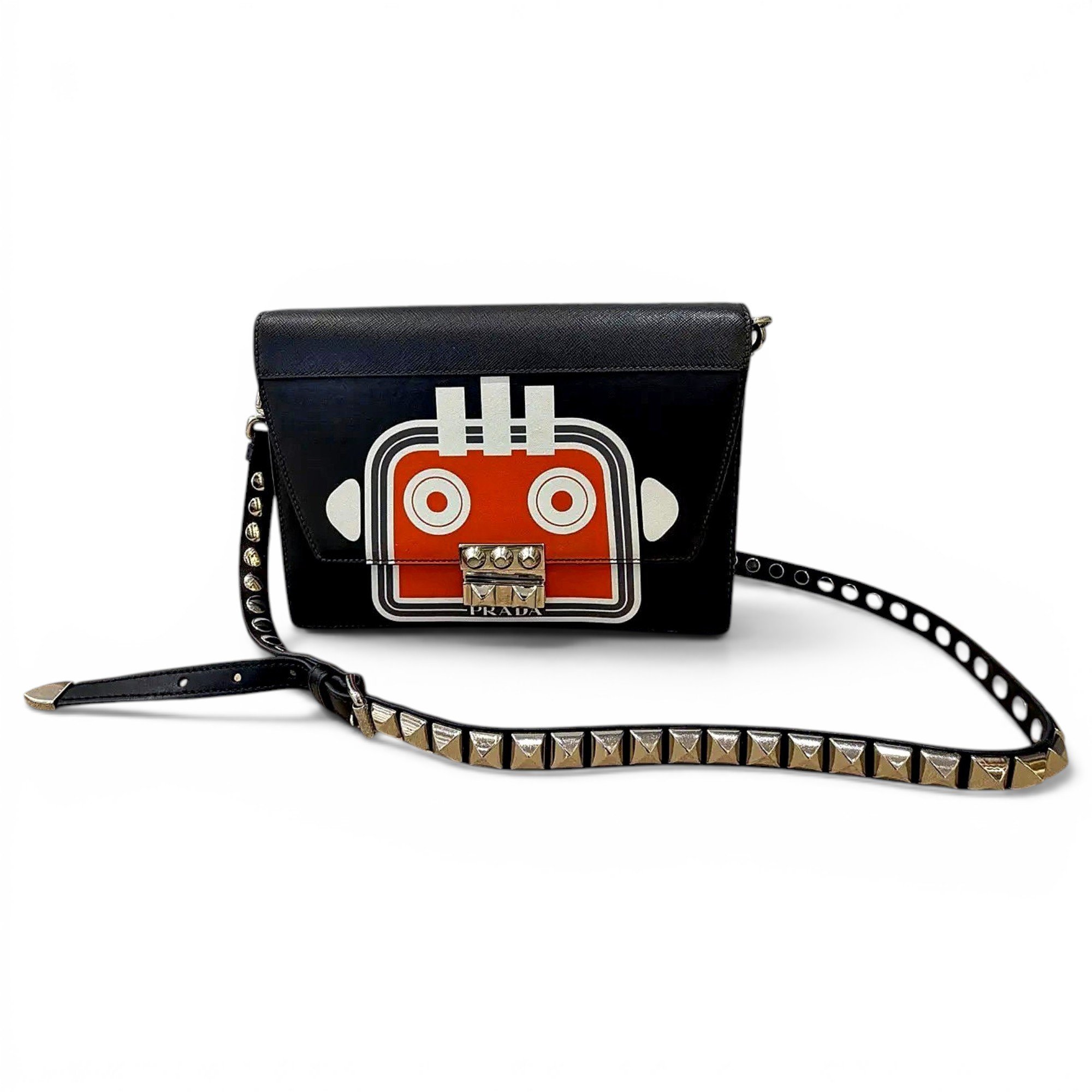 Leather crossbody bag