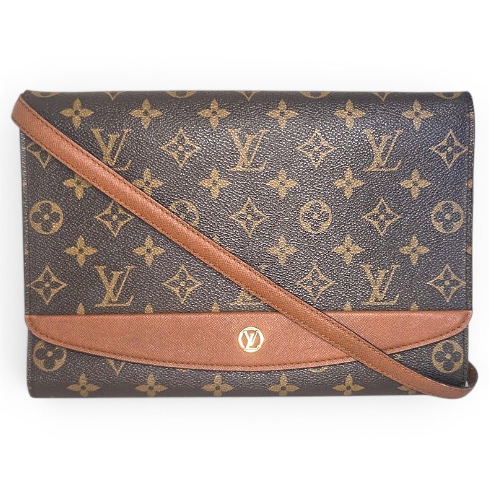Bordeaux leather crossbody bag
