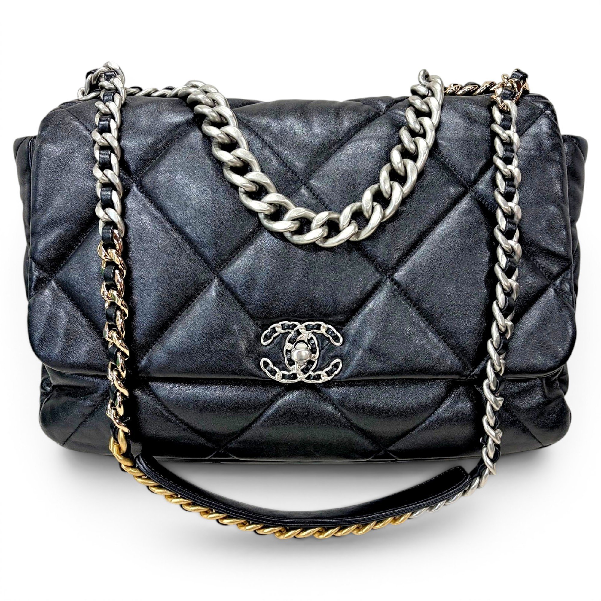 Chanel 19 leather handbag