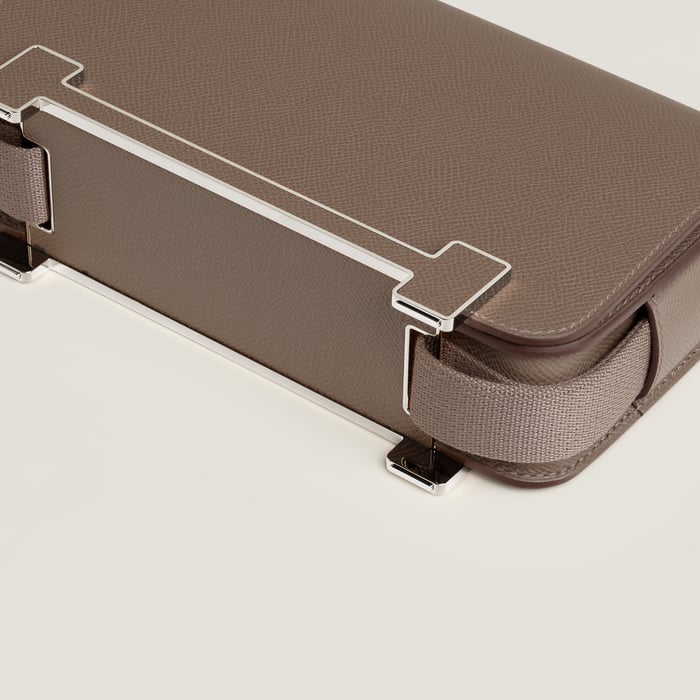 Étoupe Hermès Geta Slim Bag