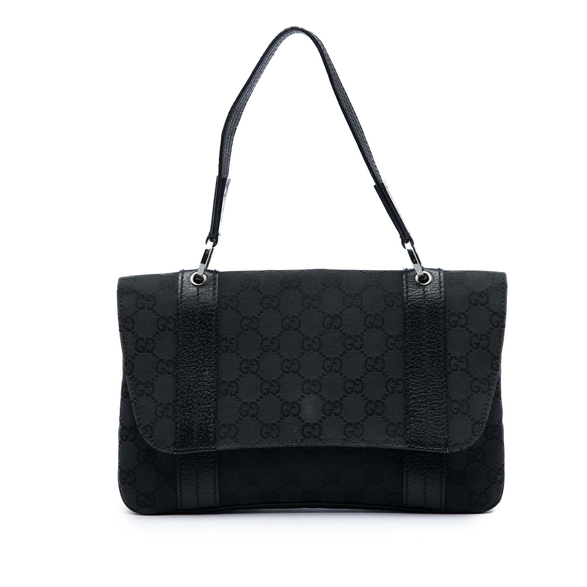 Gucci B leather handbag