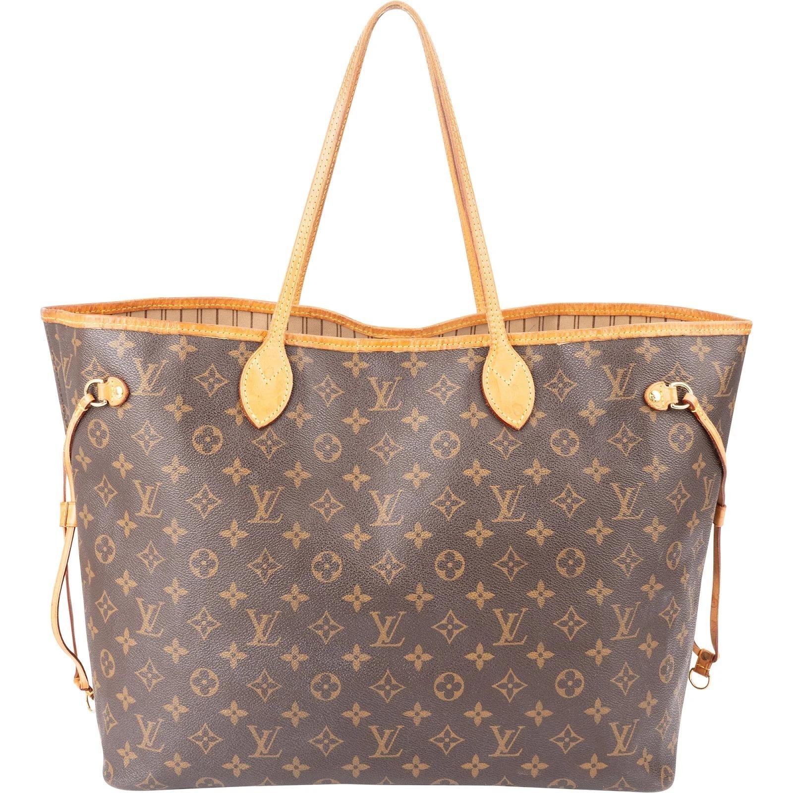 Neverfull leather handbag