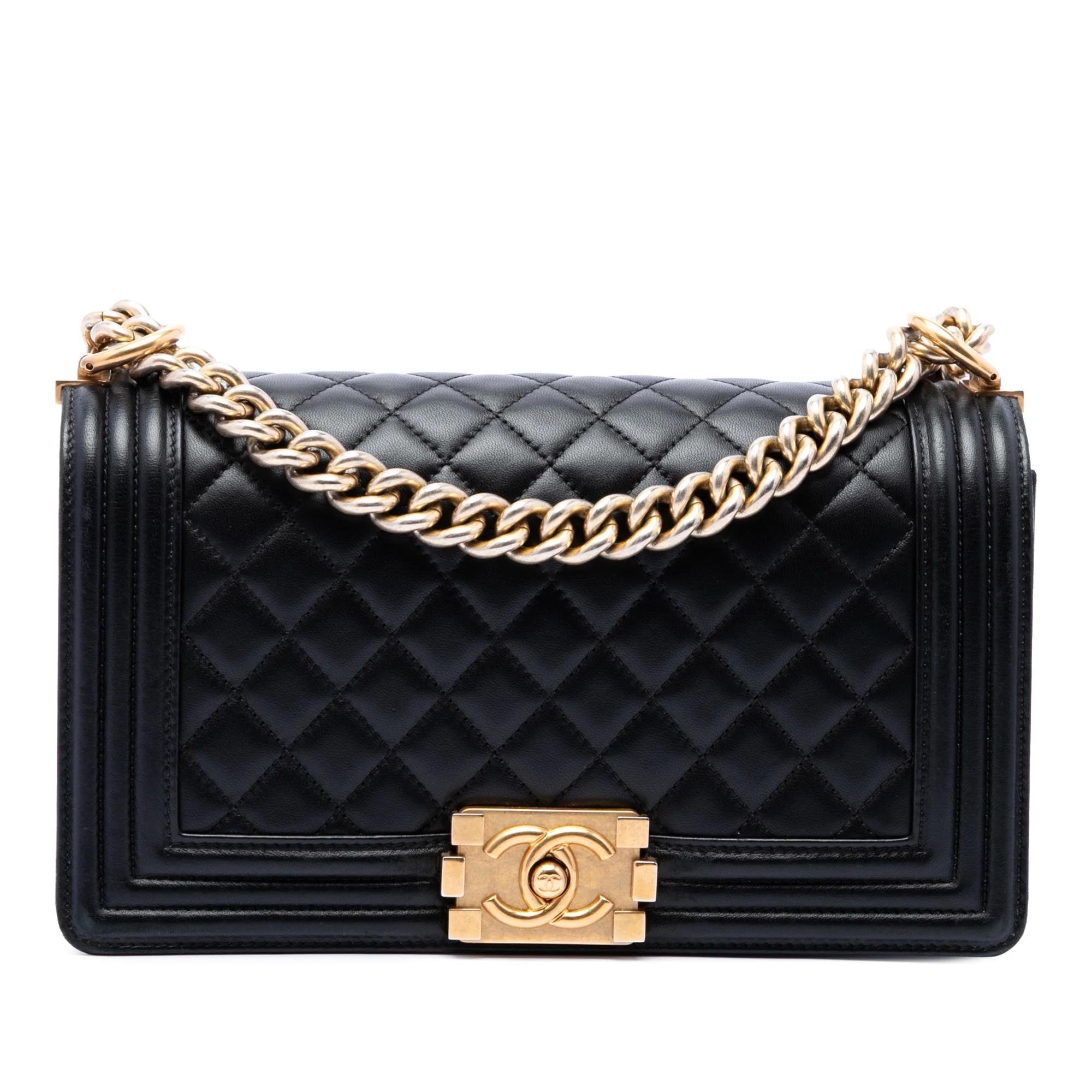 Boy leather crossbody bag