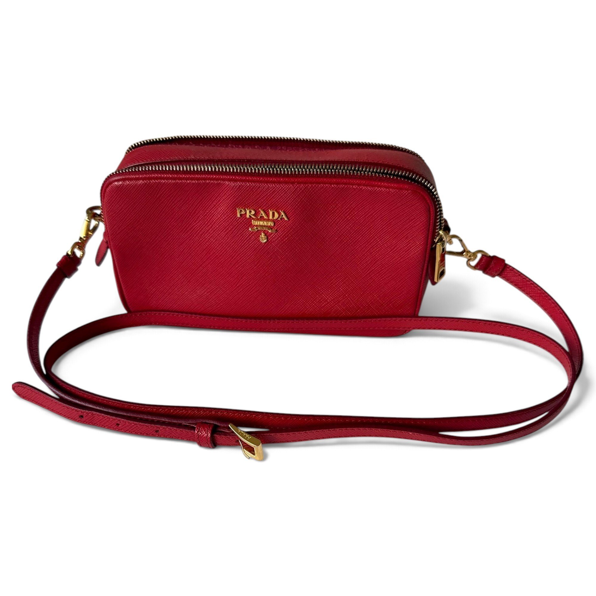 Leather crossbody bag