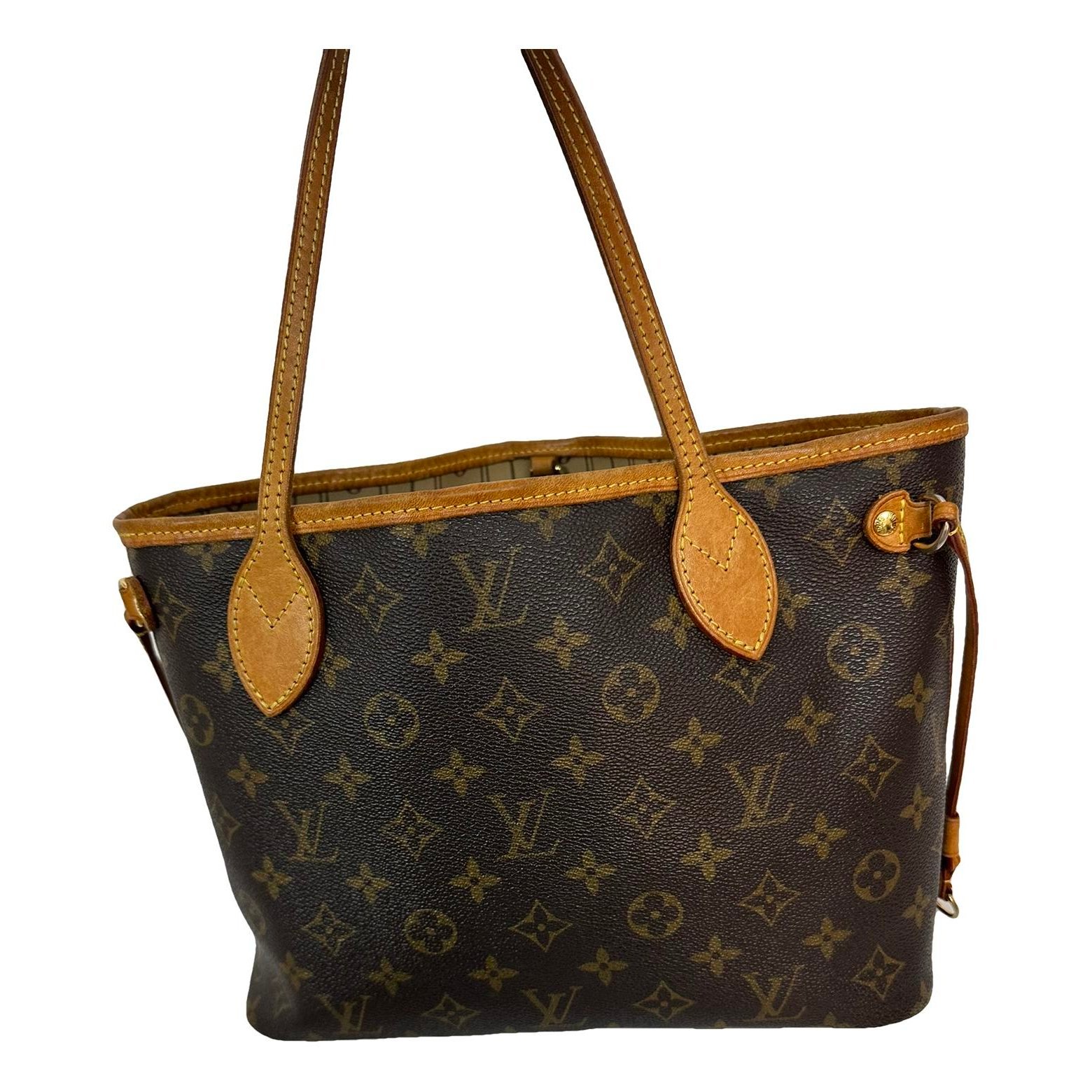 Neverfull leather tote