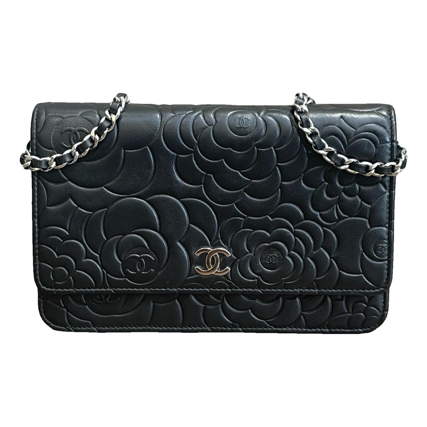 Wallet On Chain Timeless/Classique leather handbag