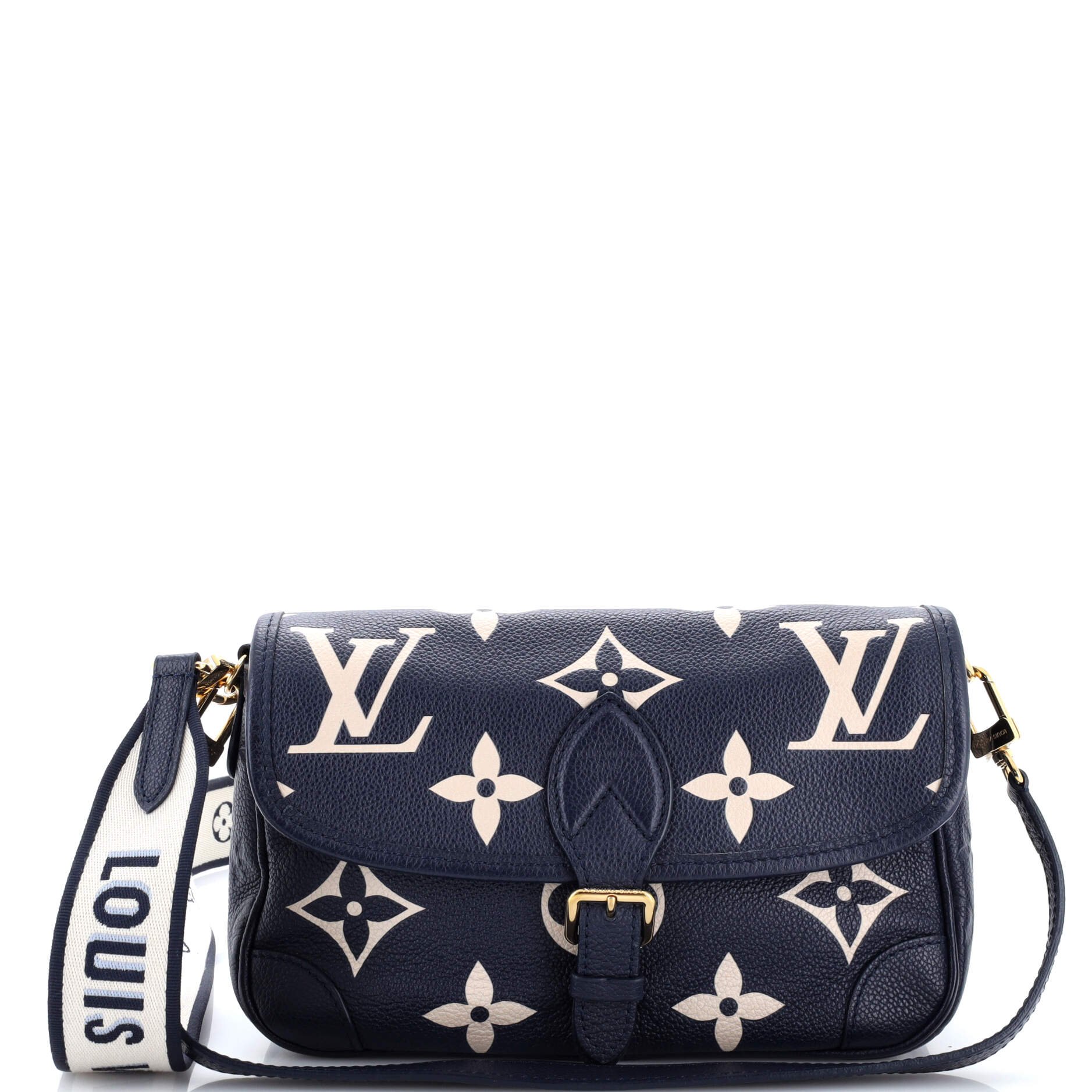 Diane NM Handbag Bicolor Monogram Empreinte Giant