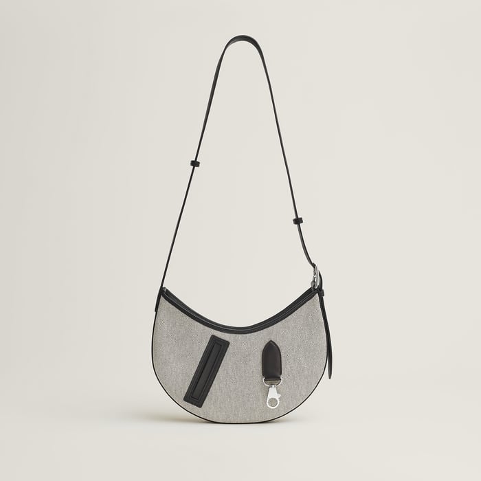 P'tit Arcon Toile & Cuir Bag