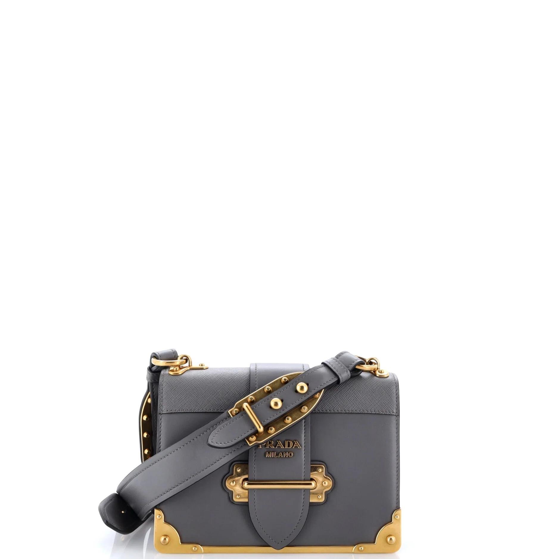 Leather crossbody bag